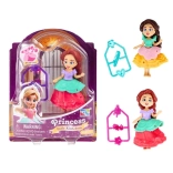 Oblekajoča punčka Little Kingdom z dodatki, 8 cm