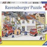Ravensburger sestavljanka Gasilci 2x24 kosov