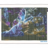 Diamantno slikanje NORIMPEX – metuljčja vila 30 × 40 cm