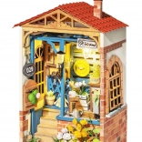 RoboTime mini domek Dvorišče sanj – DIY sestavljanka z LED