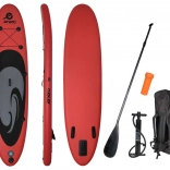 Paddleboard ENERO 320 cm rdeče-črno-siv