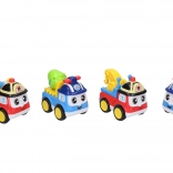 Gradbeni avtomobilček z obrazom 13 cm na vztrajnik