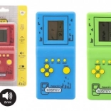 Elektronska igra padajoče kocke uganka plastika 7x14,5 cm 3 barve, z zvokom na baterije