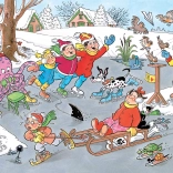 Jumbo Puzzle Jan van Haasteren Junior: Drsanje 240 kosov