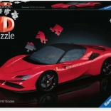 3D sestavljanka Ferrari SF90 Stradale od Ravensburgerja, 108 kosov
