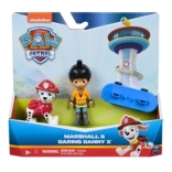 Komplet figur PAW PATROL Marshall in pogumni Danny X