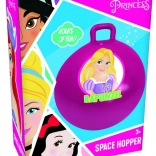 Skakalna žoga Princeske z ročajem 45 cm