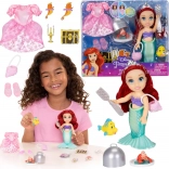 Mini lutka DISNEY Mala morska deklica Ariel 16 cm z dodatki