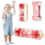 Classic World dežna palica s kroglicami – rdeča