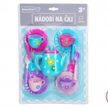 Plastični čajni set za otroke 13 kosov – slovenska embalaža