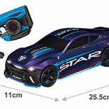 RC avto STAR modre barve z drift kolesi
