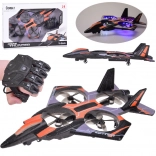 Zabaven dron z daljinskim upravljalnikom in LED osvetlitvijo