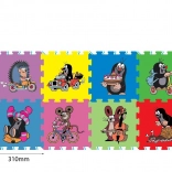 Pena preproga KRTEČEK 29 × 29 cm