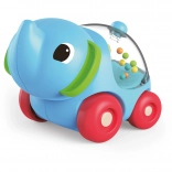 Ropotuljica slon na kolescih 11 cm