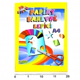 Barviti lepilni papirji A4, 10 listov