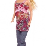 Punčka STEFFI LOVE noseča z dojenčkom in dodatki